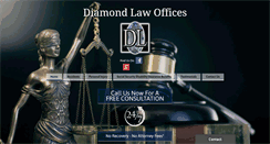 Desktop Screenshot of diamondlaw.net